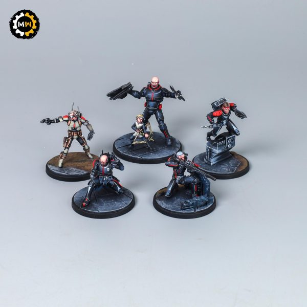 Clone Force 99 Squad Pack – Painted Miniatures (Star Wars: Shatterpoint)