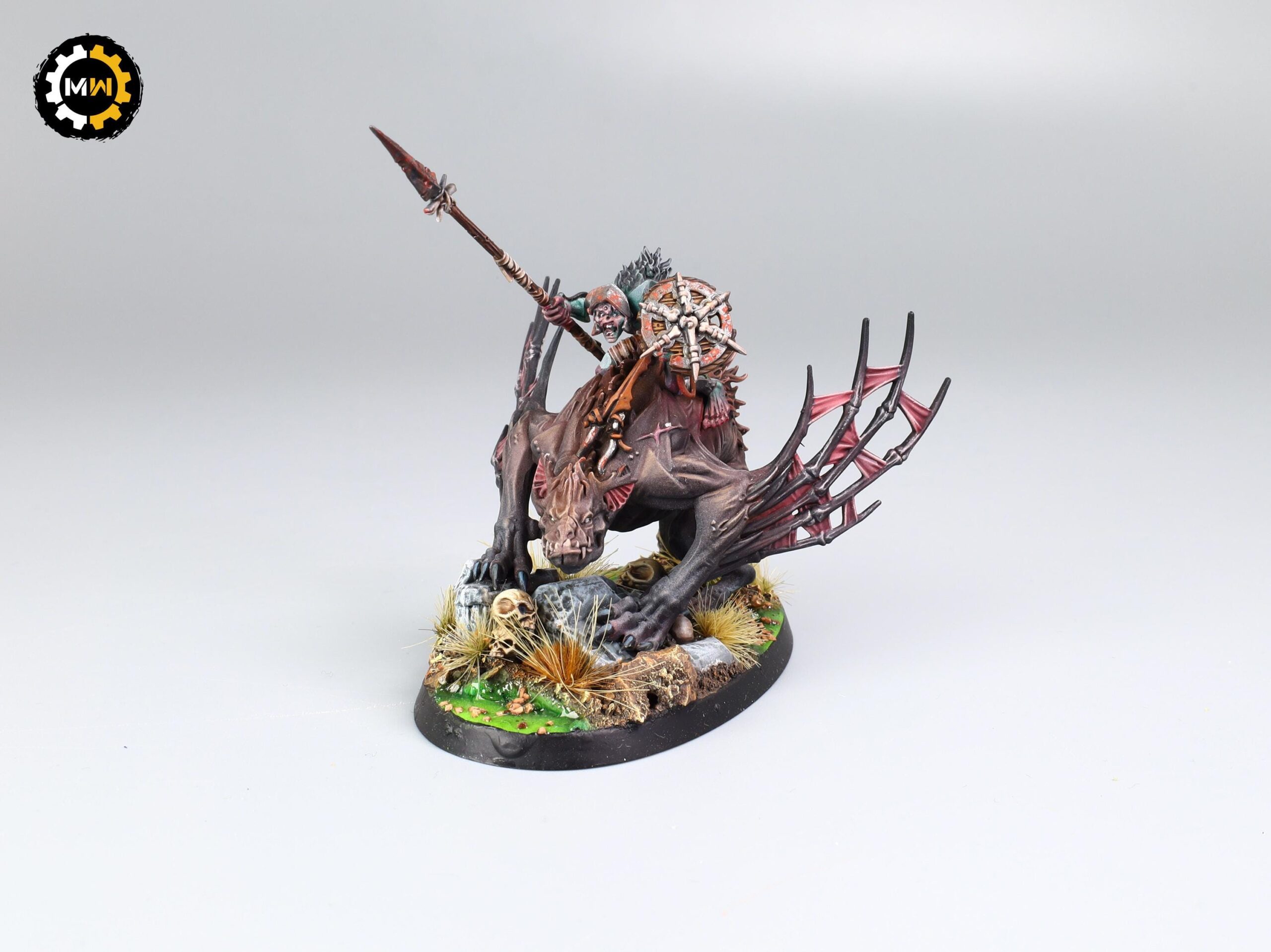 Morbheg knights #4 Painted Miniatures - Ready to Play