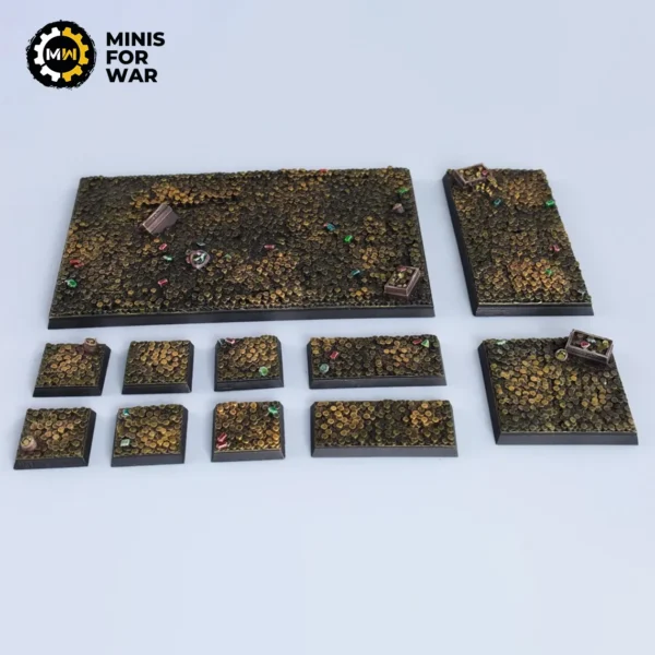 King's Vault - Battle-Ready Painted Bases (Square)