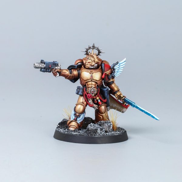 Blood Angels Captain - Painted Miniatures (Warhammer 40,000)