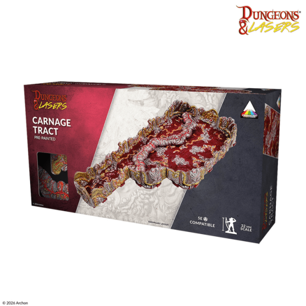 Carnage Tract PrismaCast™ - Pre-painted 3D Terrain Set