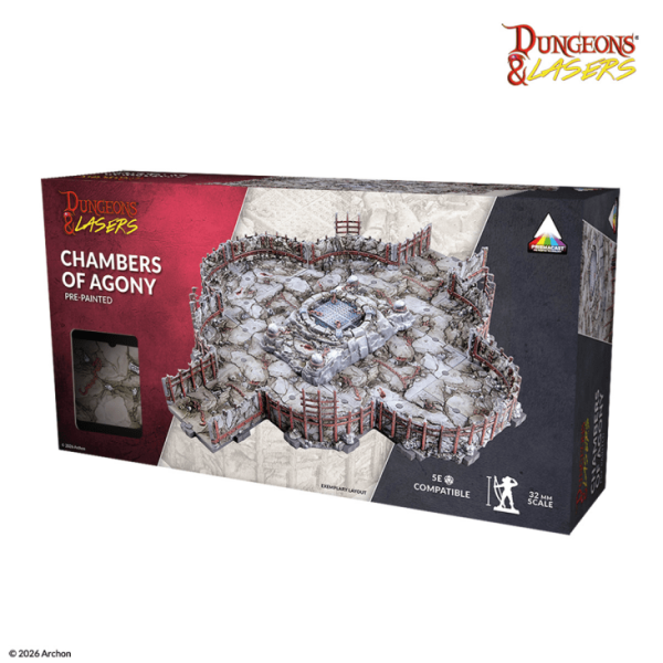 Chambers of Agony PrismaCast™ - Pre-painted 3D Terrain Set