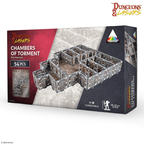 Chambers of Torment PrismaCast™ - Pre-painted 3D Terrain Set
