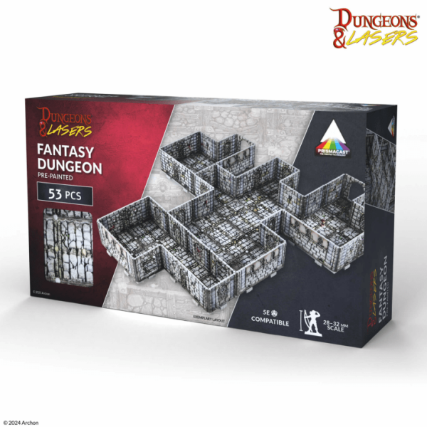 Fantasy Dungeon PrismaCast™ - Pre-painted 3D Terrain Set