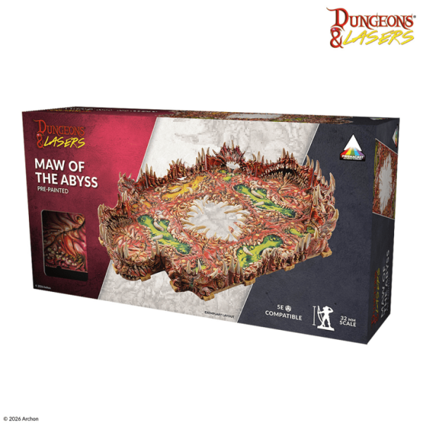Maw of the Abyss PrismaCast™ - Pre-painted 3D Terrain Set