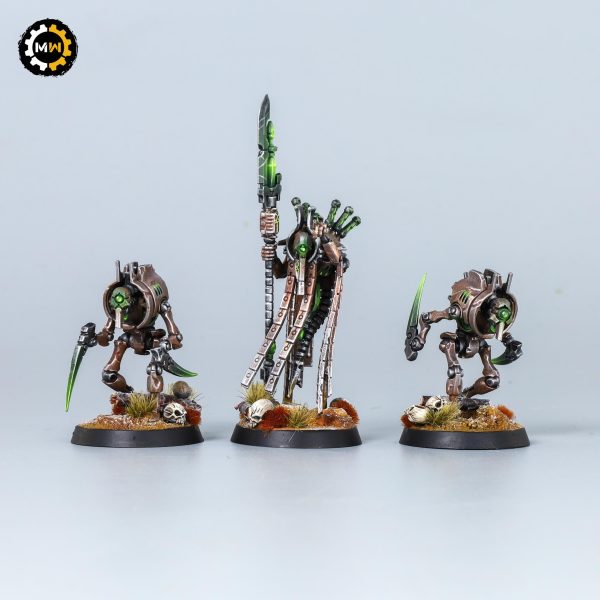 Plasmancer & Cryptothraals - Painted Miniatures (Warhammer 40,000)