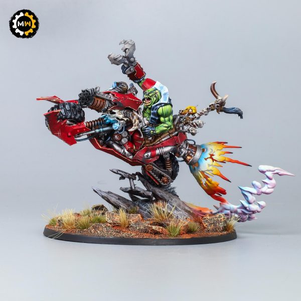wazdakka gutsmek 1 Wazdakka Gutsmek – Painted Miniature (Warhammer 40,000)