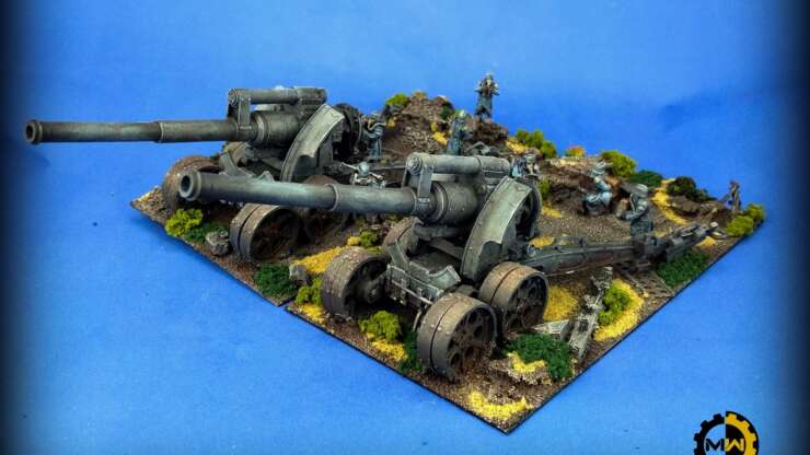 40k – Death Korps of Krieg – Earthshaker Cannons