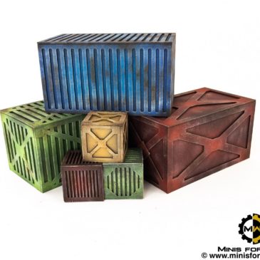 Terrain – Boxes and containers [Kromlech & GW]