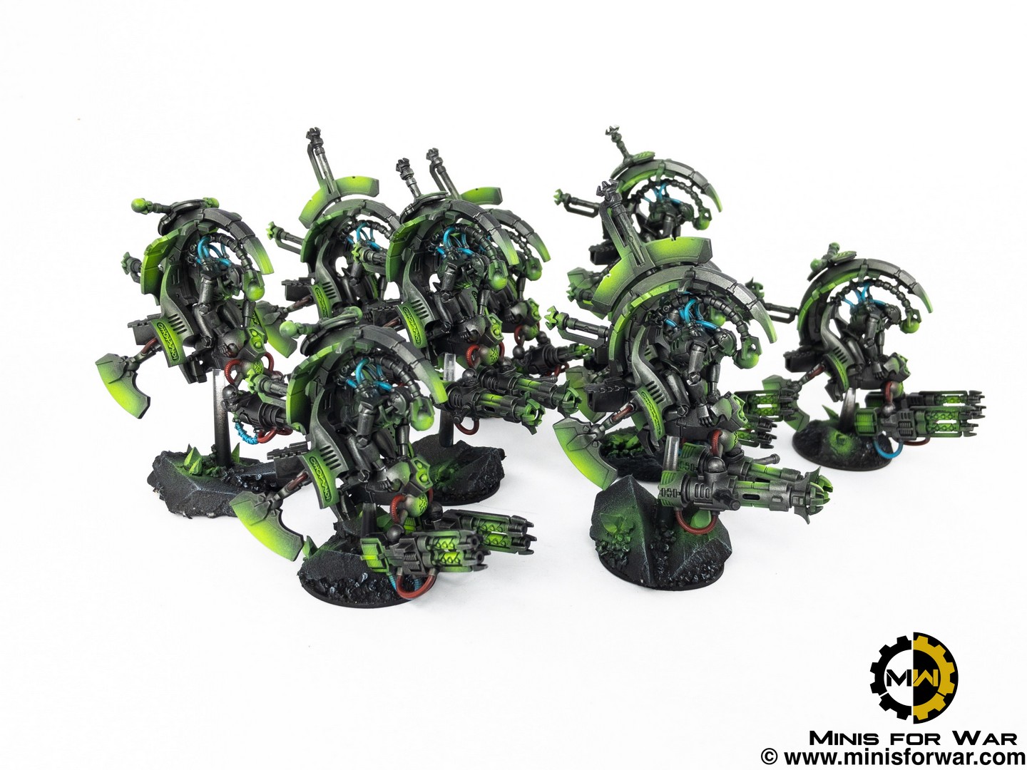 40k - Necron Army - Minis For War Painting Studio