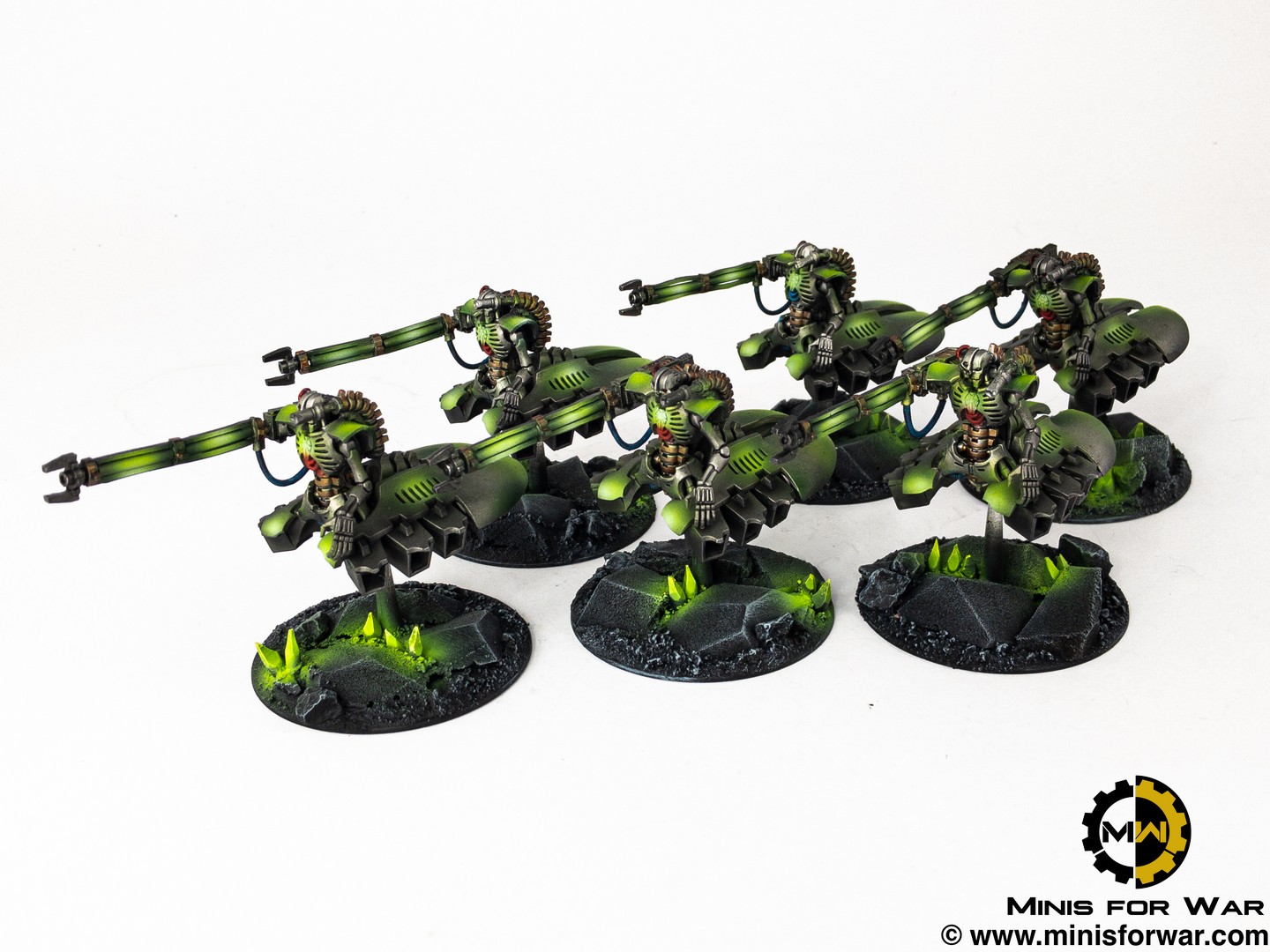 40k - Necron Army - Destroyers / Heavy Destroyers - Minis For War