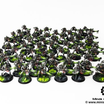 40k – Necron Army – Necron Warriors and Scarabs