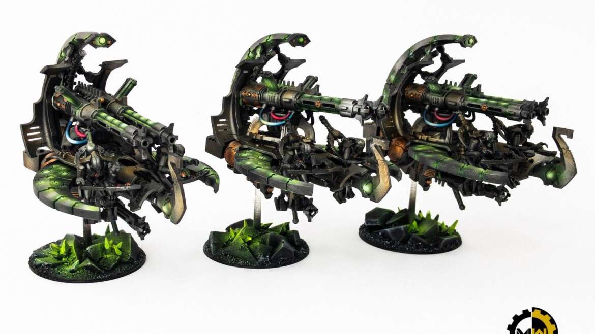 40k – Necron Army – Catacomb Command Barge