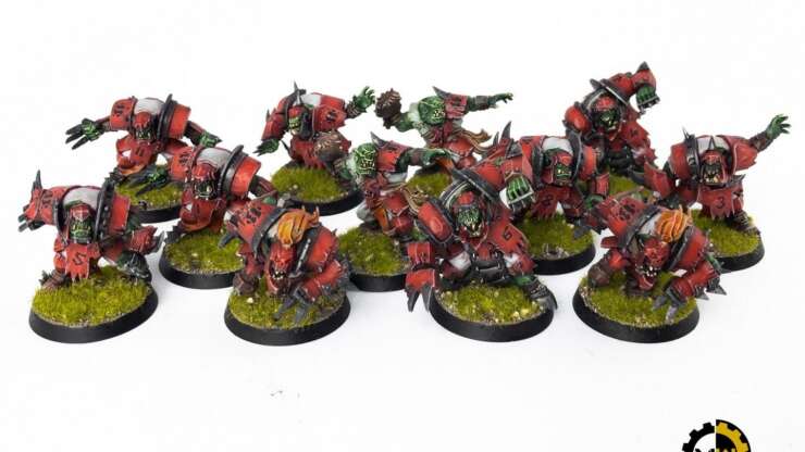 BloodBowl – The Gouged Eye – Orc Team