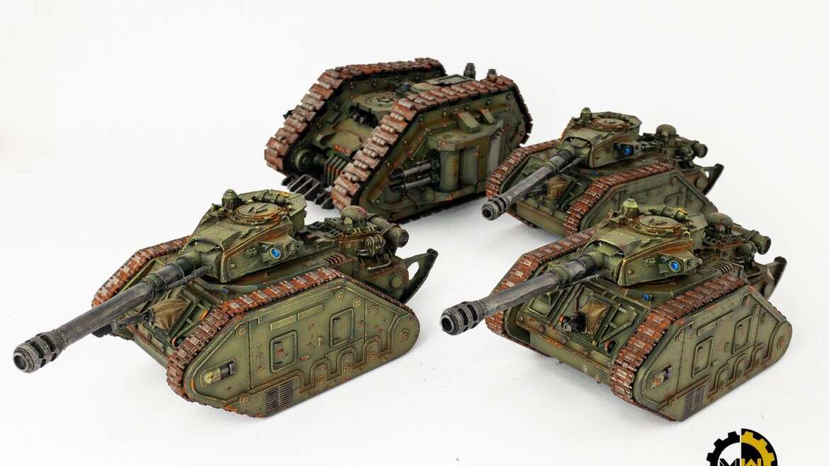 40k – Astra Militarum Tanks & Spartan