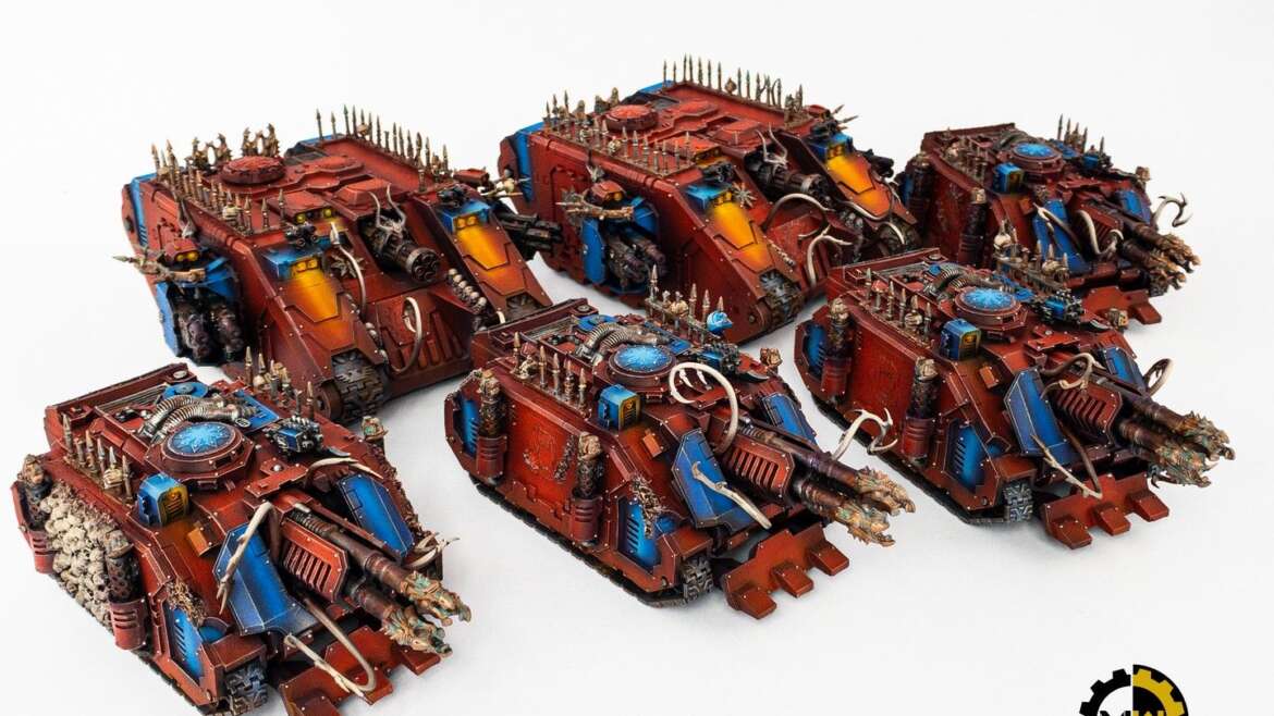 40k – Chaos World Eaters, Vehicle Army