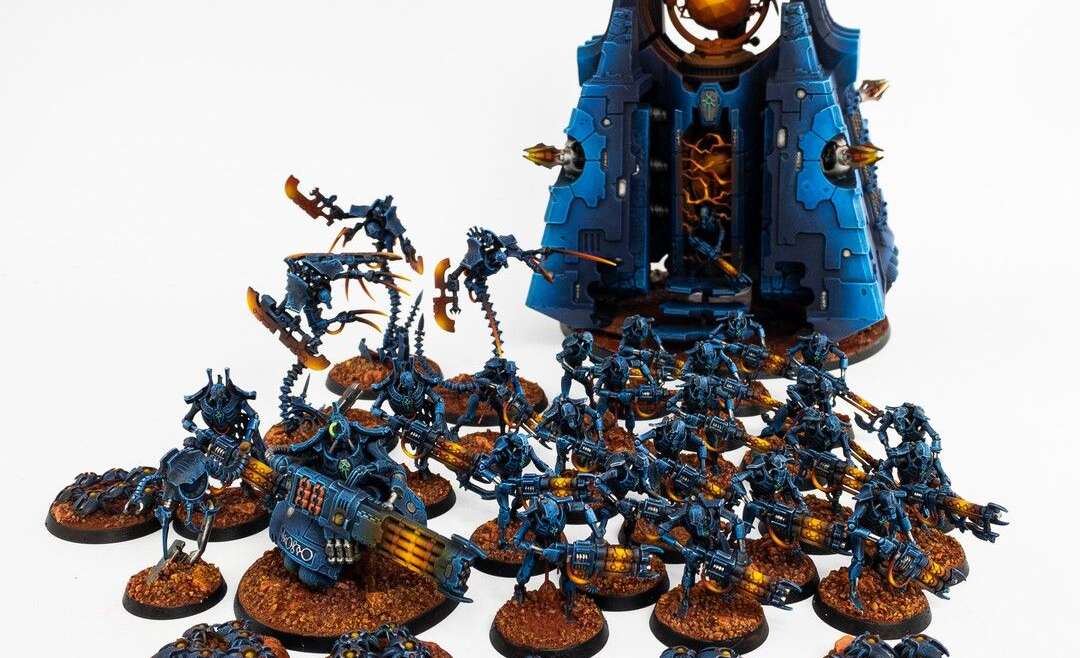 40k – Blue Necron Army