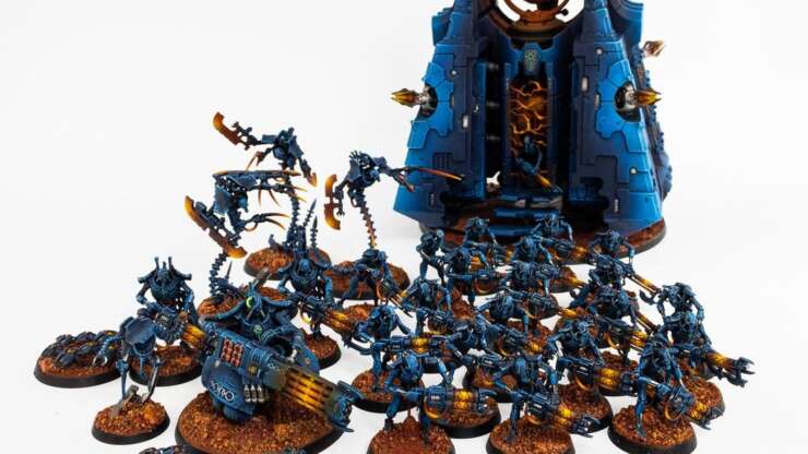 40k – Blue Necron Army