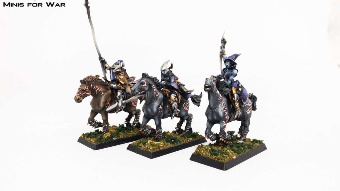9th Age/ WFB – Gamezone Dark Elves Cavalery