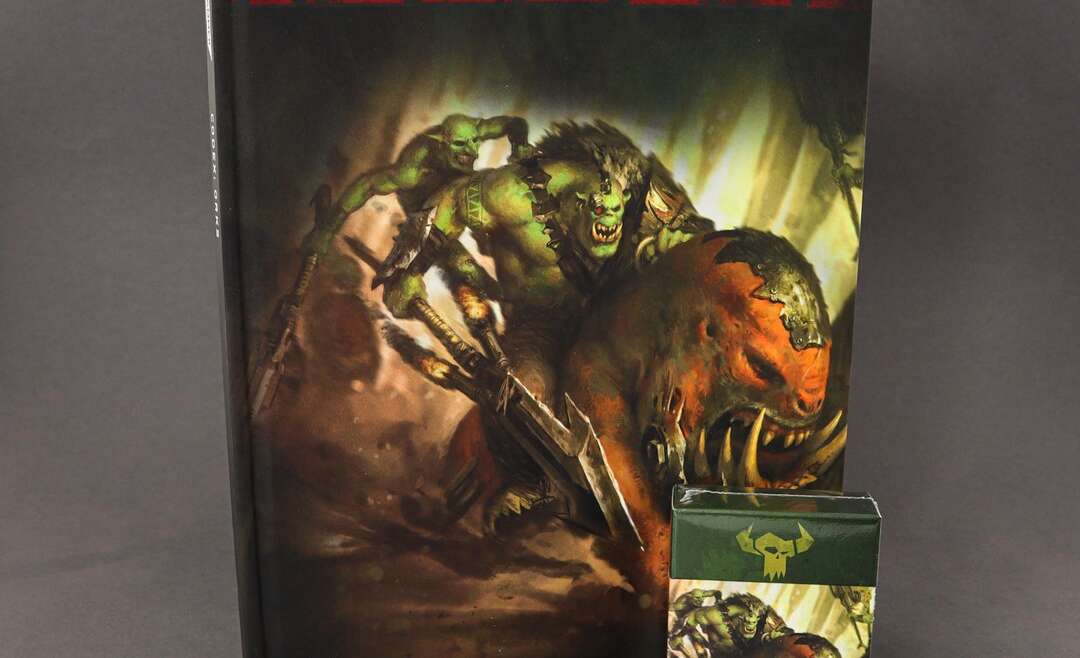 Giveaway! New limited Orc Codex + Datacards