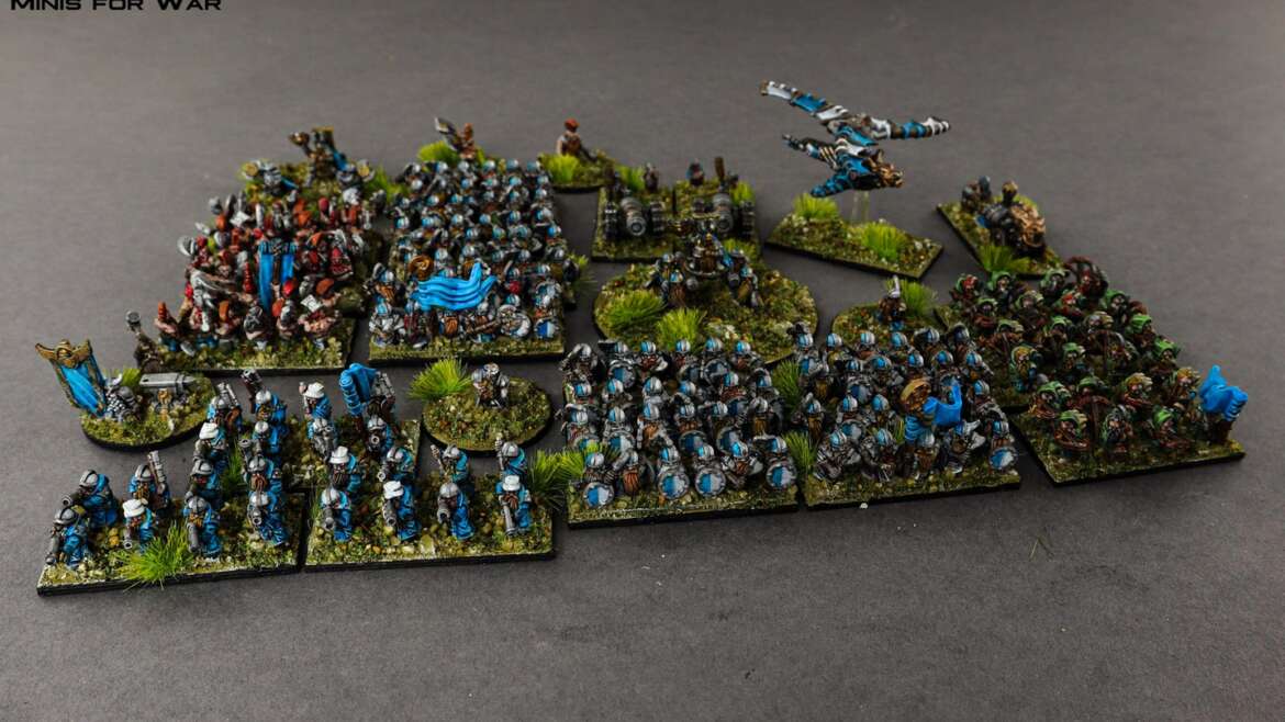 Warmaster – Dwarf Army – 3D print