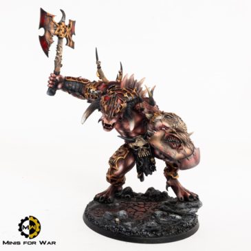 AoS – Mazarall the Butcher, Daemon Prince of Khorne