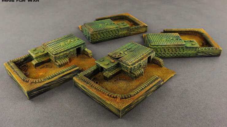 Terrains – Vietnam in 10mm – big set / 3D Print
