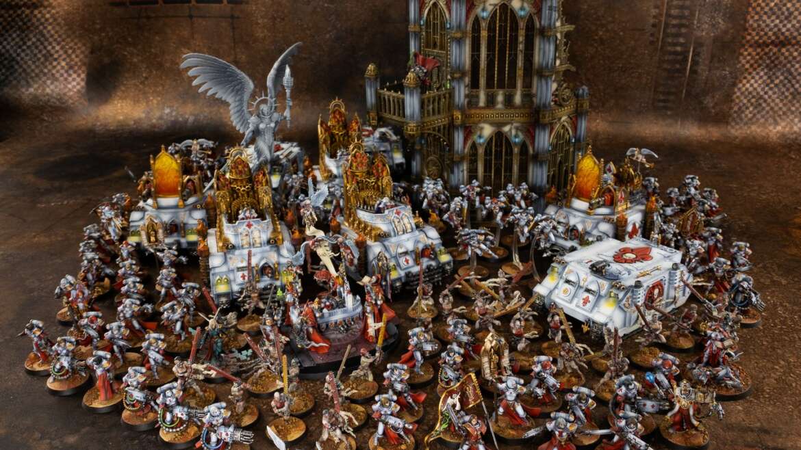 40k – White Sisters of Battle Army!