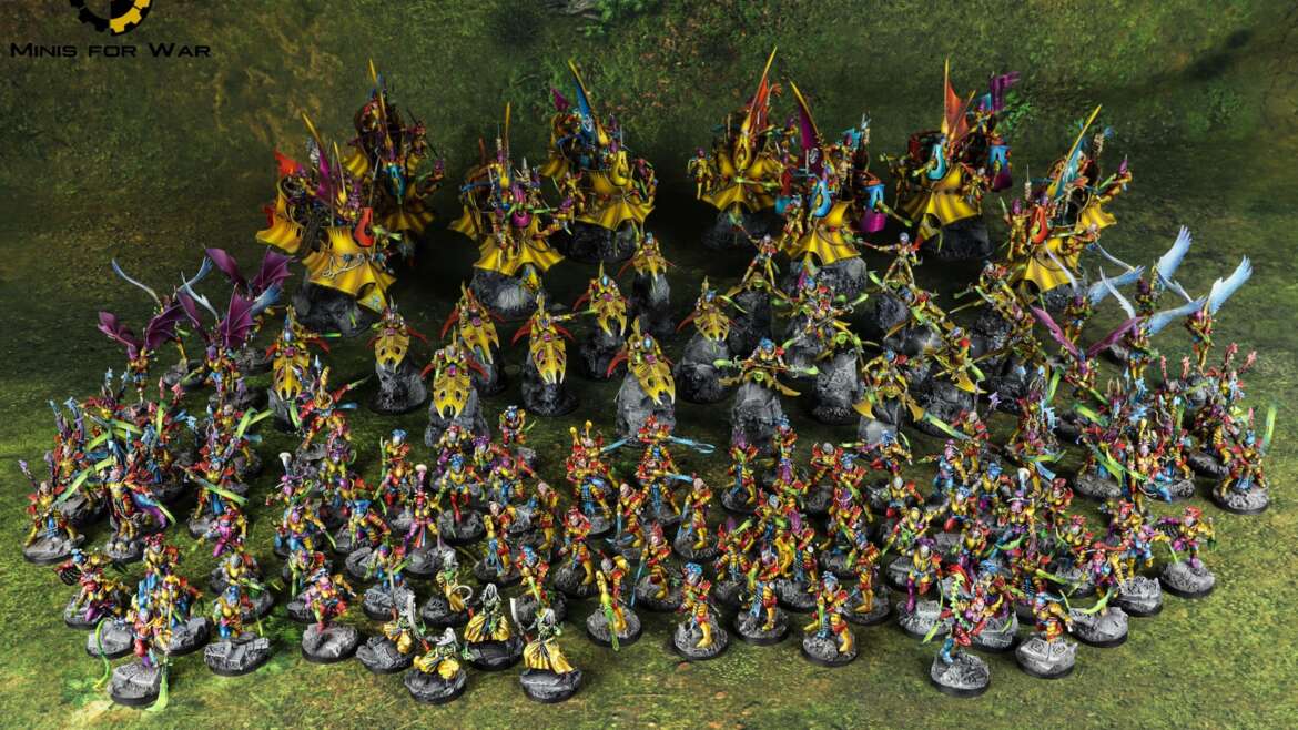 40k – Yellow Drukhari Army